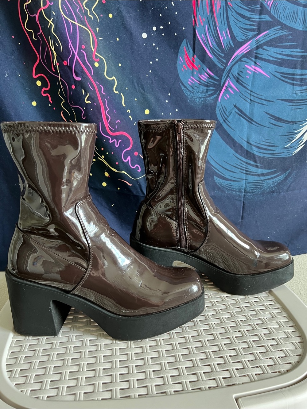ALDO Upstep platform boots